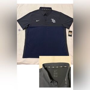 Nike Men's MLB Tampa Bay Rays Polo Shirt